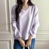 New ArriValS Open Run Men S V Neck SweatShirt laVender