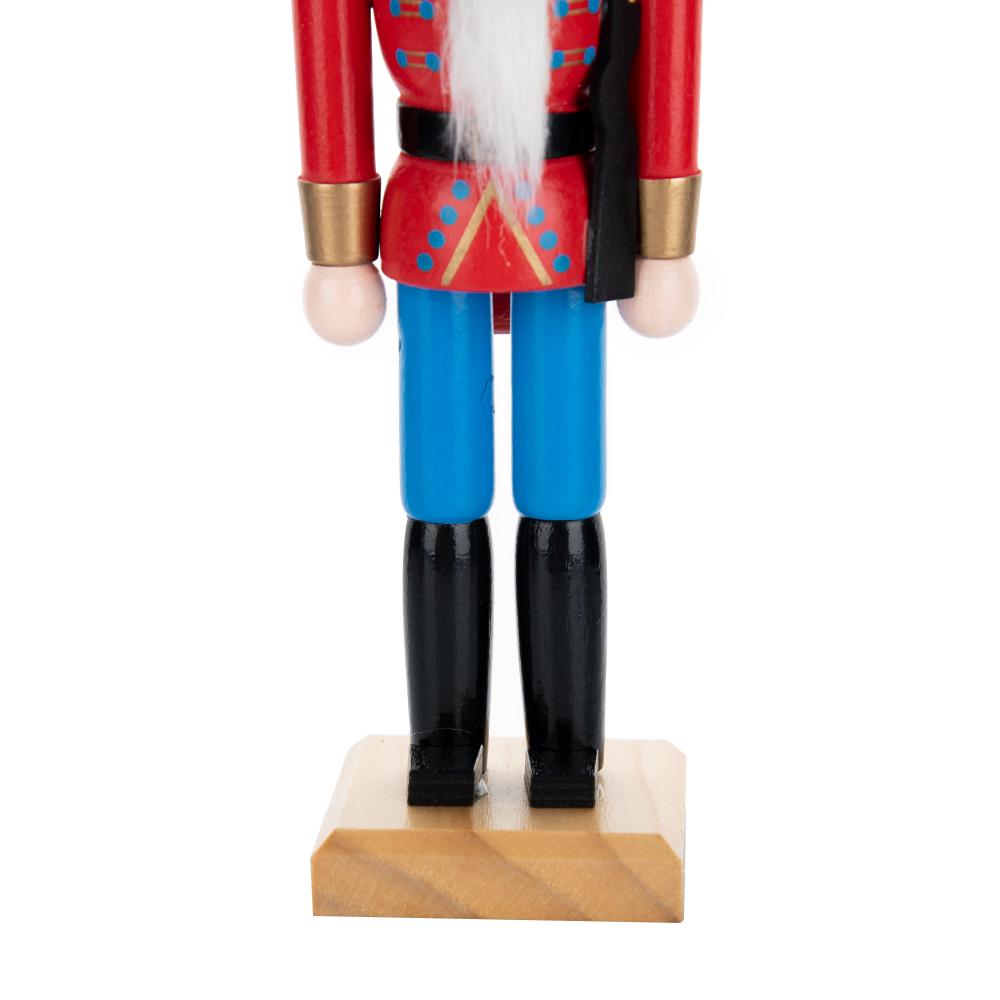 Vintage Cavalry-style Wooden Nutcracker