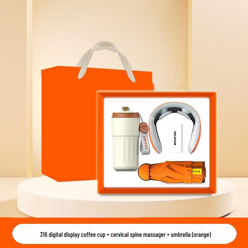 MOZHOU 316 Smart Insulated Coffee Mug Gift Set