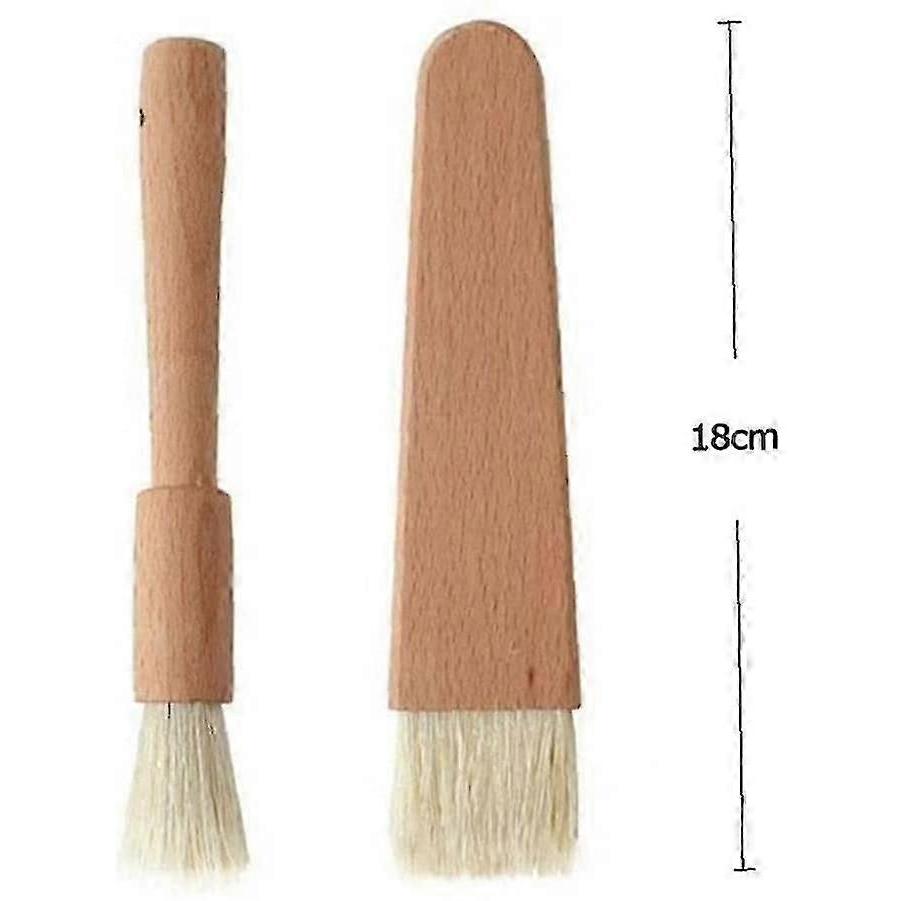 For Wood Oil Brushes - Brush Handle Grill Butter Kitchen Pastry Brush Cooking Honey Sauce Brush Bakeware