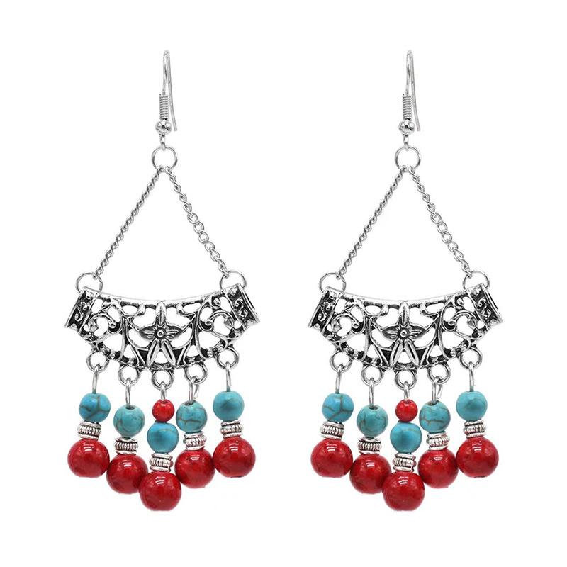 Ethnic Style Jewelry, Ancient Hanfu, Dunhuang Feitian Accessories, Beaded Tassel Necklace, Headgear, Simple And Thin Forehead Jewelry.