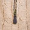 Half-zipper Lapel Pullover Knitted Sweater for Women's Casual Knitted Sweater