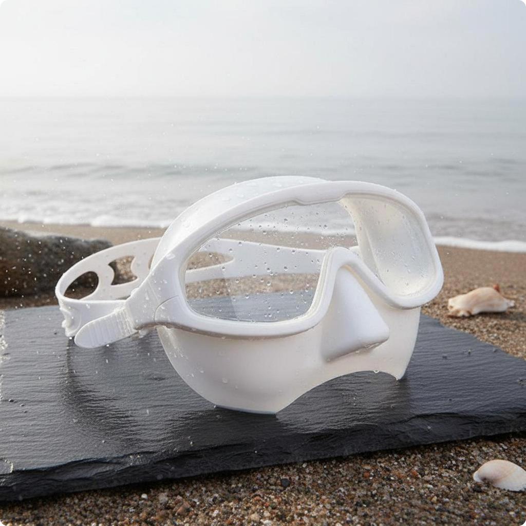 Snorkeling Visor with Snorkel ImprovedVisibility Lens HighDef Aquatic View Sports Gear