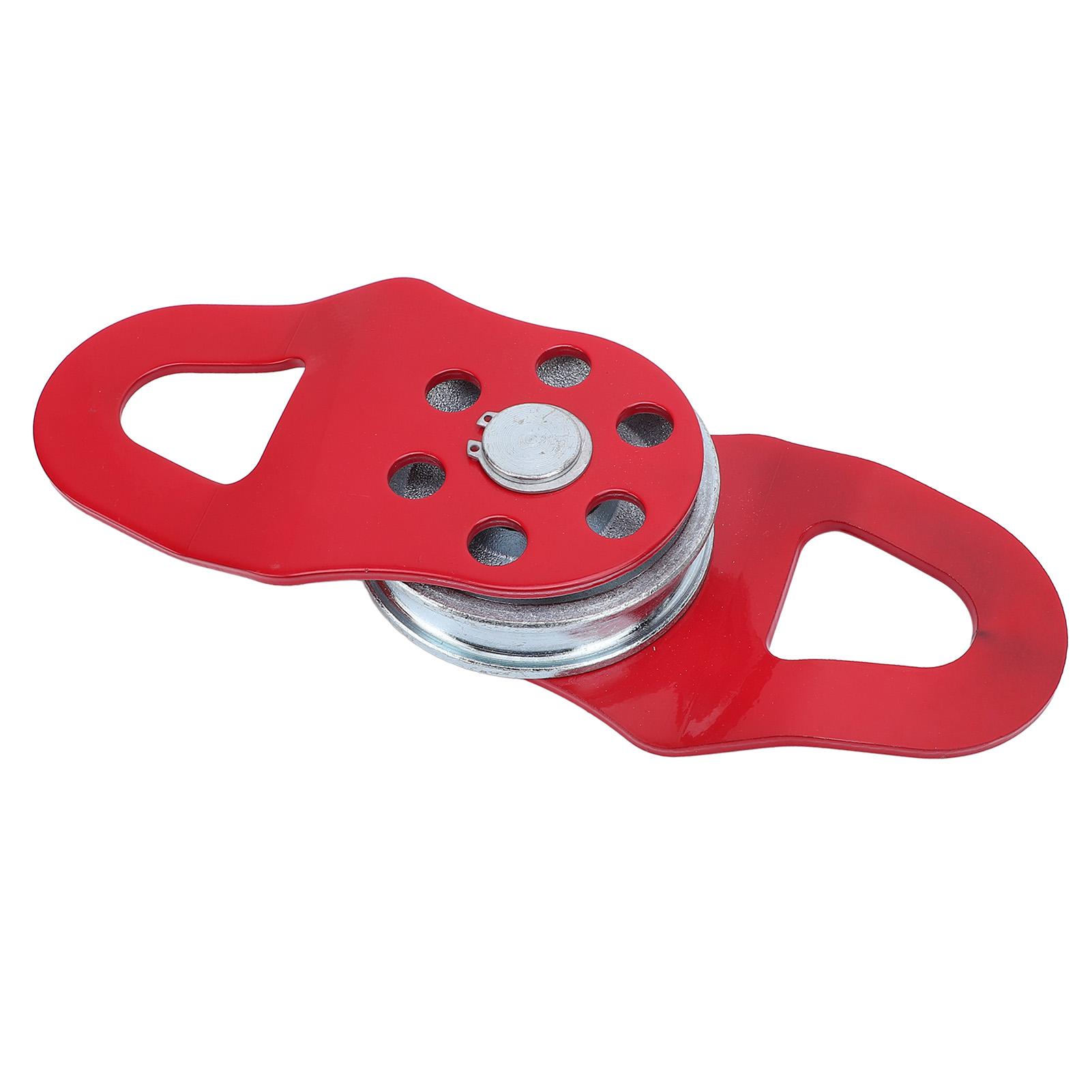 

8T Winch Snatch Block High Strength Carbon Steel Towing Pulley Block for Truck Tractor ATV UTV