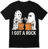 Funny Boo Ghost Scary I Got A Rock Halloween Unisex T-Shirt