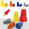 100Pcs~25pcs P1 P2 P3 P6 Colorful Wire Caps Electrical Connectors Screw Terminals With Spring Insert Twist Nuts Caps Connection Plug Connectors 4