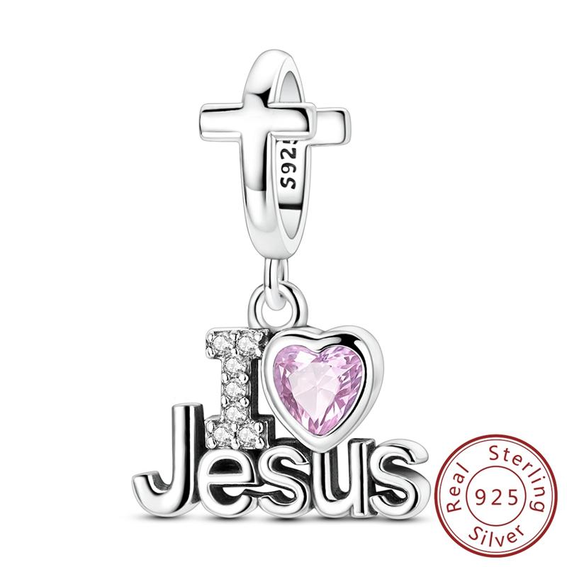 Copper Charms Beads Family Love Cup Firefly Cross Pendant Fit Original Bracelet Necklace Charm Woman Jewelry Gifts