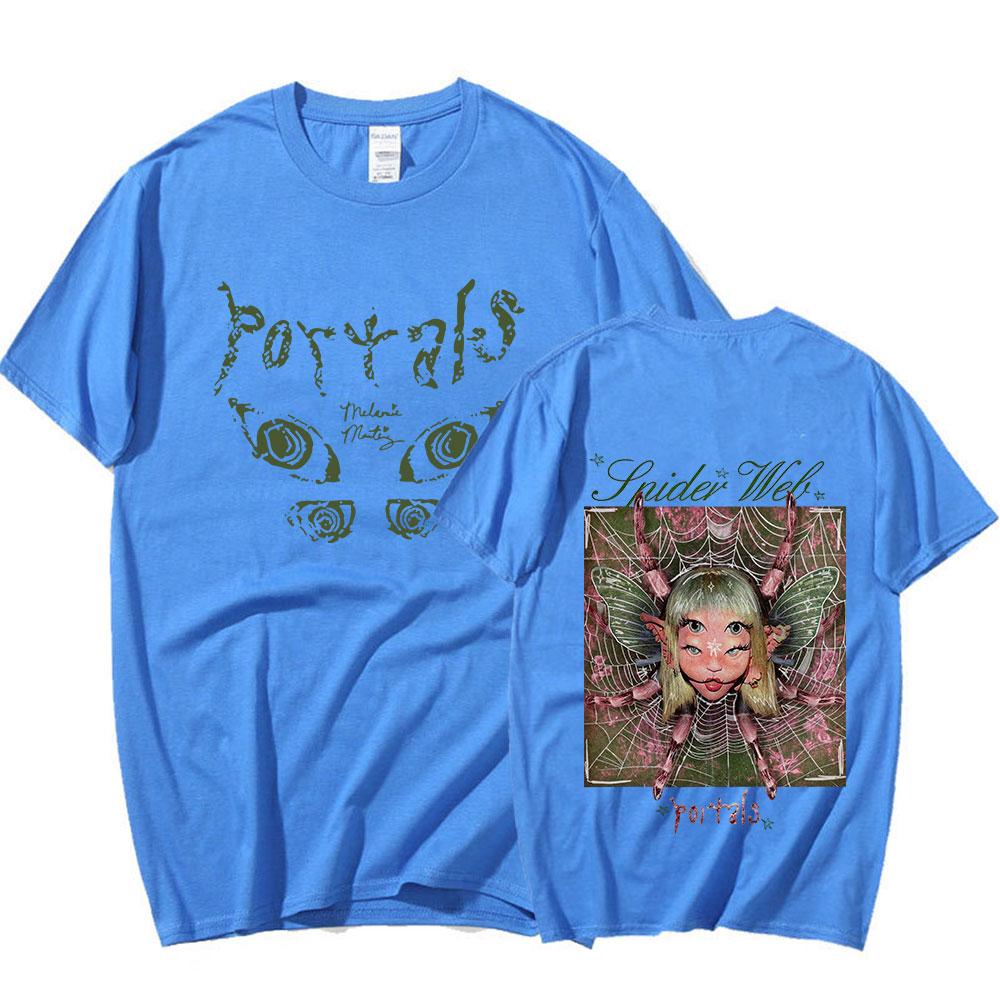 Melanie Martinez Portals Tour T Shirt Men Women Cotton Casual Short Sleeve T-shirts Oversized Harajuku Aesthetic T Shirts Couple