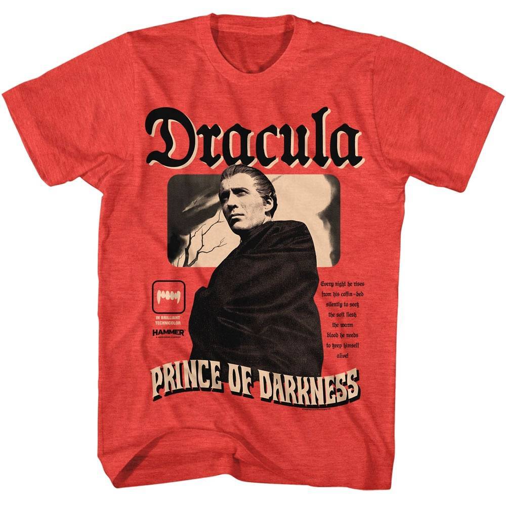 Dracula Prince of Darkness Men T Shirt S