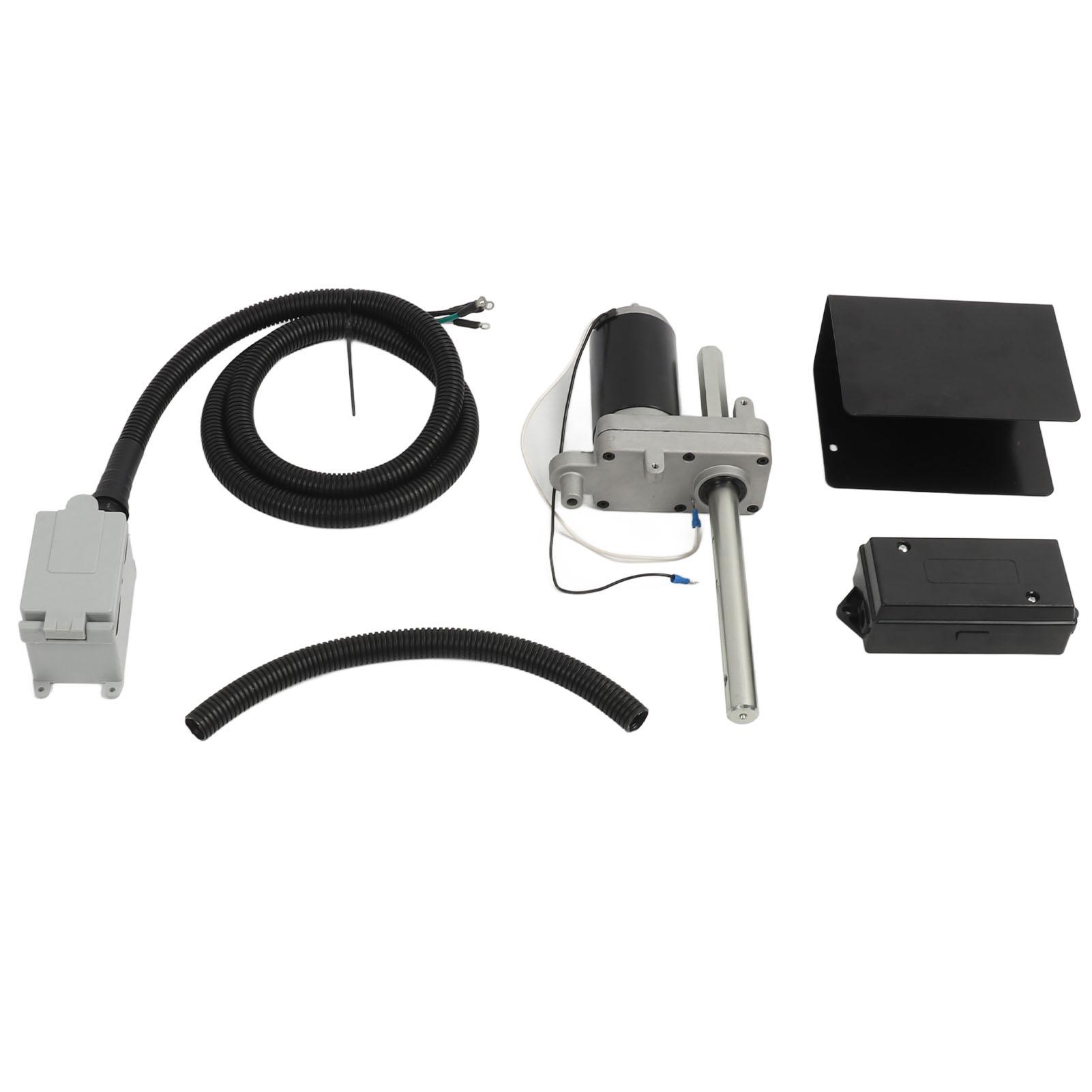 

Комплект электрической прицепной домкратной стойки 1824200100 12000 фунтов Комплект электромотора для прицепной домкратной стойки для транспортного средства, автодома, прицепа 12 В