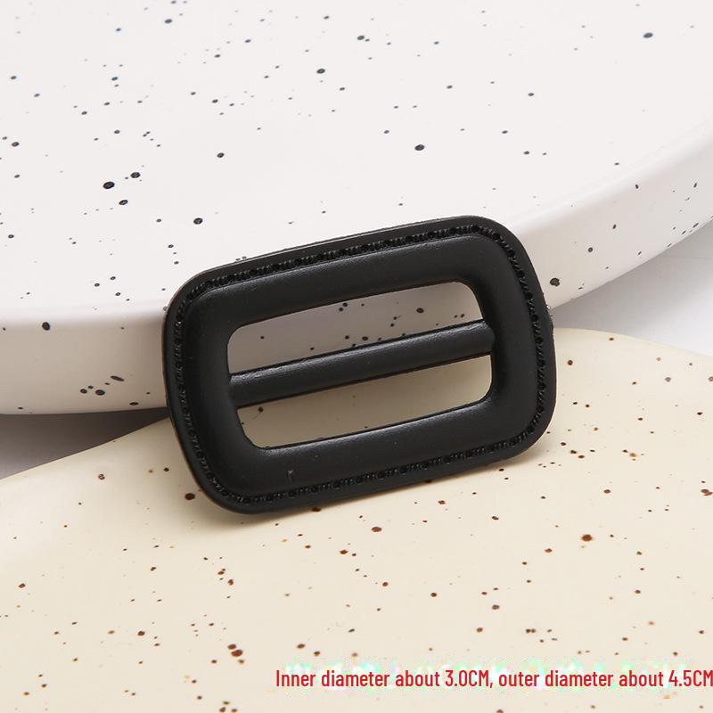 Japanese High-End Windbreaker with Rectangular Imitation Leather Buckle and Adjustable Backpack Strap