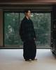 ANGLAN Herringbone Fatigue Balloon Pants - Black