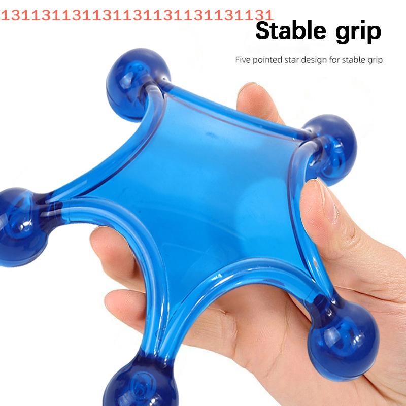 Handliche Massagegeräte Werkzeuge, Rücken Tiefengewebe, 5-Kugel Akupressur Sanftes Selbstmassagegerät Trigger Druckpunkt Massage Werkzeuge