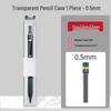 Professional Metal Mechanical Pencil, 0.5/0.7mm, Low Center Gravity, Weighted Feel, Continuous Lead Feed for Drawing & Painting.