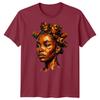 Unisexs Black Art Graphic T Shirt Classic Fit Crewneck Cotton Graphic Tee