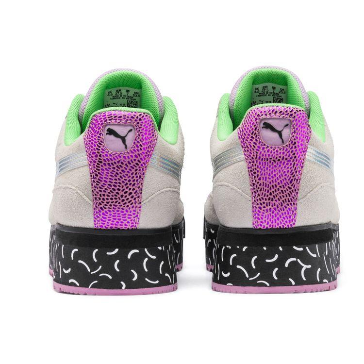 Puma Roma Amor Dimension Bequeme Vielseitige Low-Top-Sneaker Damen-Sneaker Lila 371074-01