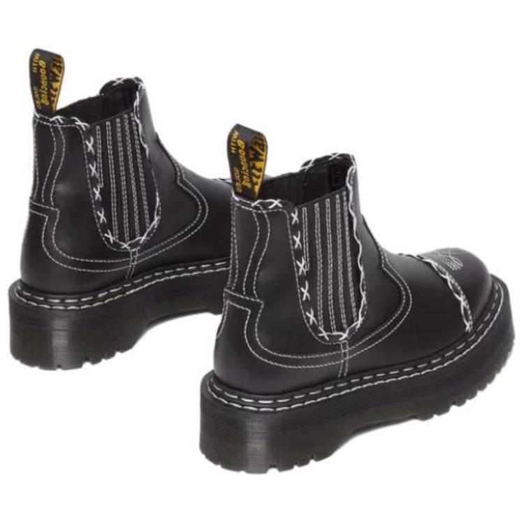 Dr. Martens 2976 Gothic Fashion Short Chelsea Boots Unisex boots Black 31430001