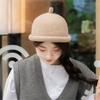 Japanese Beanie Hat for Various Head Size Winter Autumn Thickened Pullover Hat for Casual Travel Street Wear Domed Hat