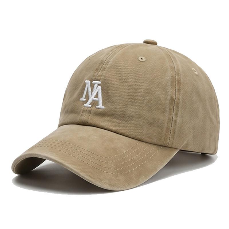 Classic Embroidered Letter Baseball Cap With Adjustable Fit For Men Women Sun Protection