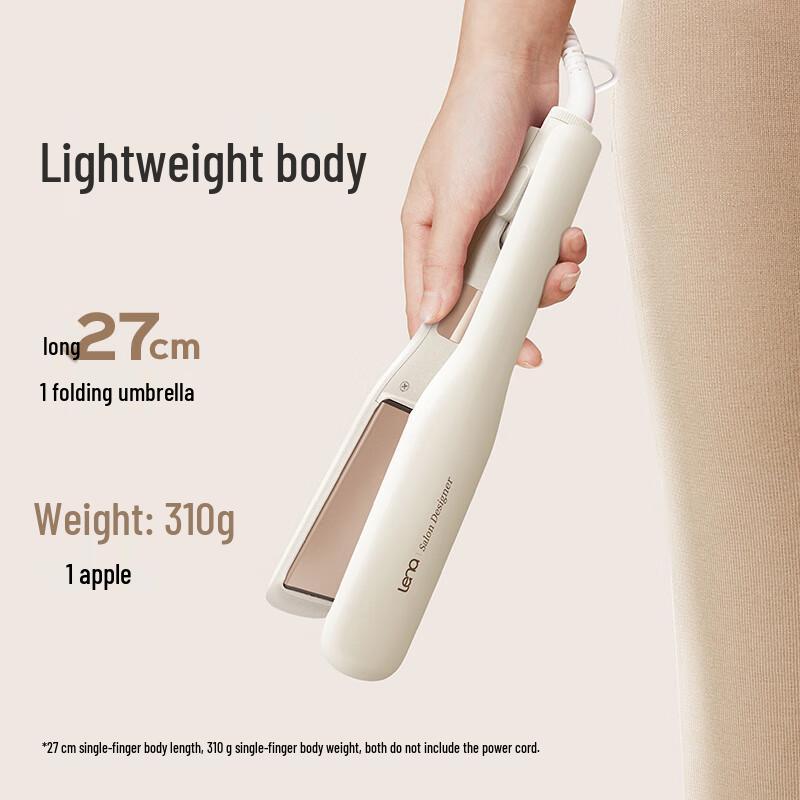 Lena 2-in-1 Negative Ion Hair Straightener & Curler CN plug (adapter included)