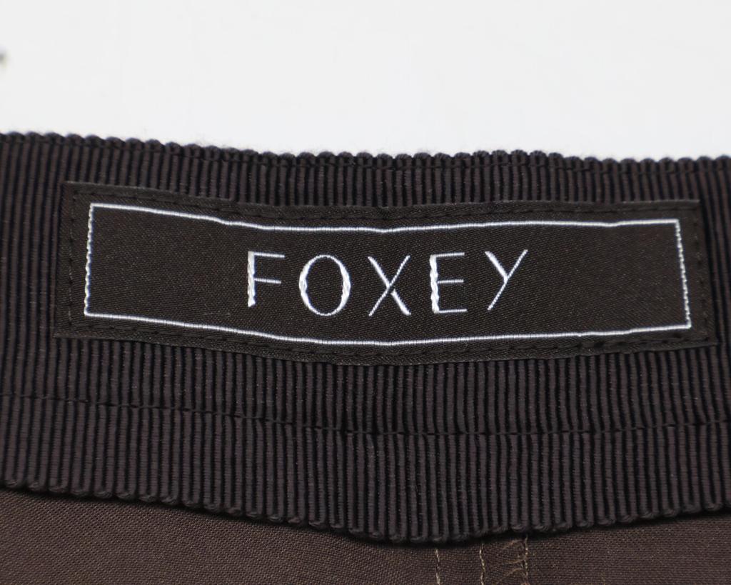 FOXEY [Good Condition] 43757 LA NOUVELLE Tulle Skirt 40 blackUsed