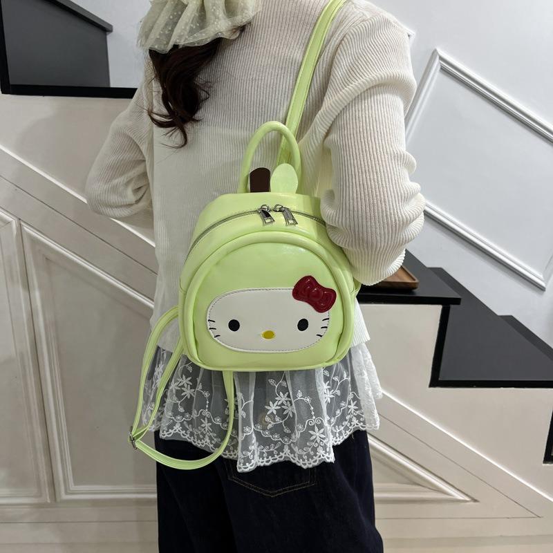 New Cartoon Backpack, Kitten Women's Bag, High-end Women's Bag, Cute Girl Backpack.