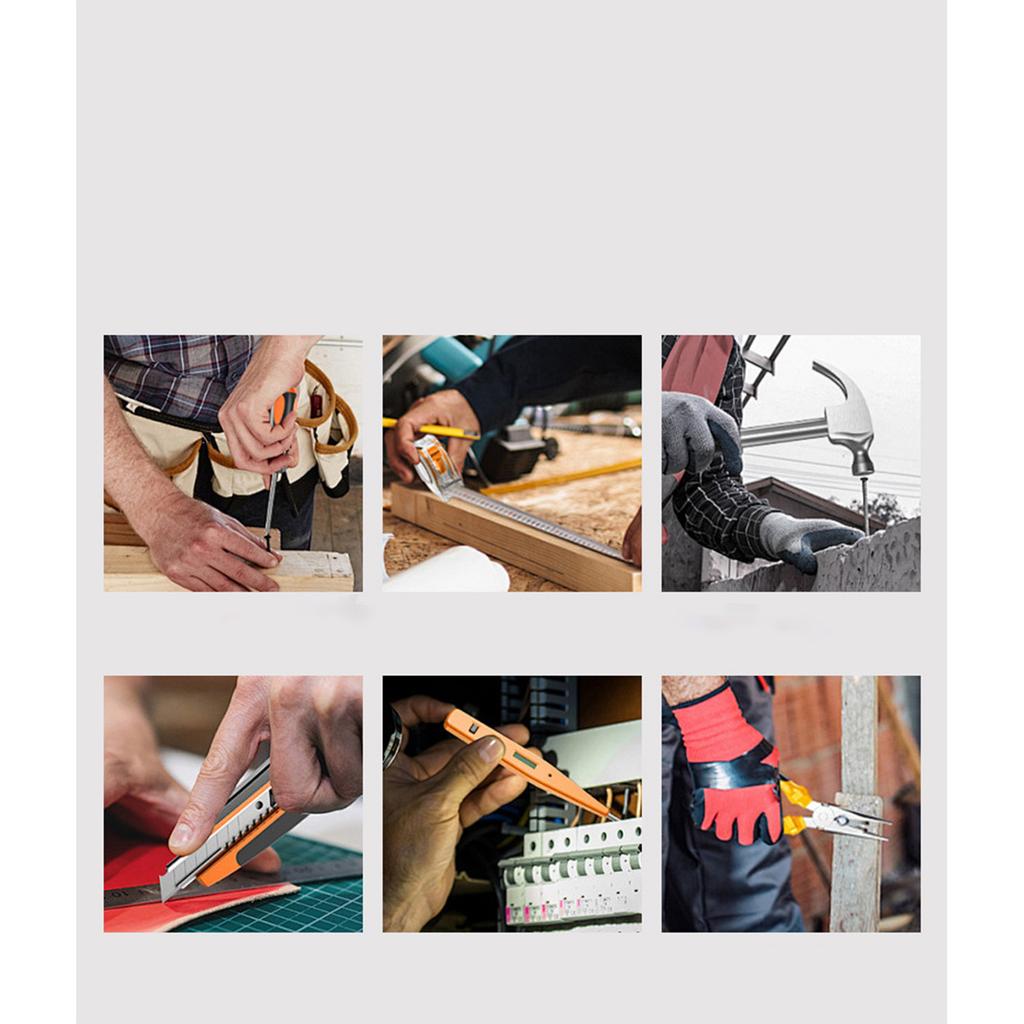 Household Hardware Tool Box Decoration Installation Hardware Tool Set Multifunctional Woodworking Tools