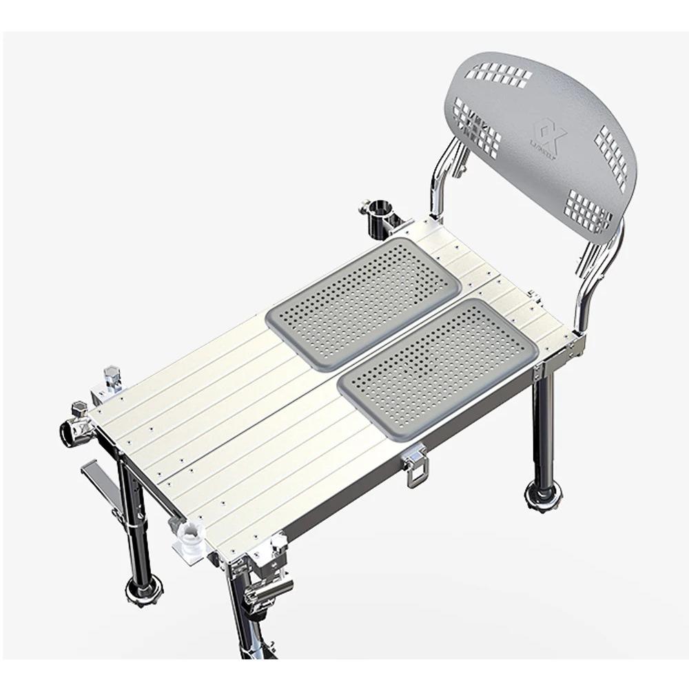 New Fishing Platform Ultra Light and Thickened Portable Chair Aluminum Alloy Multifunctional Fishing In Water Mini Easy To Carry