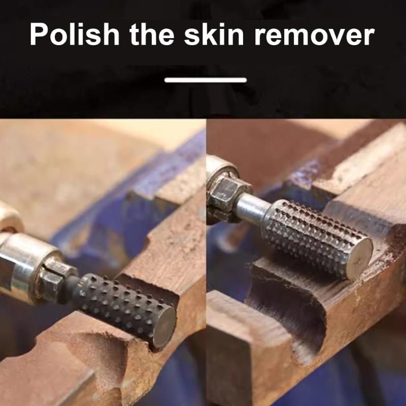 5 Bucăți Prelucrarea Lemnului Dinte de Lup Tijă Rotativă Pilă Abrazivă Set Accesorii Unealtă de Rectificare Cap de Rectificare Electrică Înlocuire Unealtă