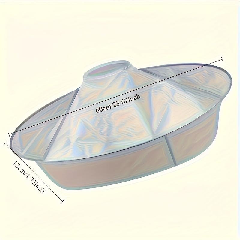 1PC Hair-collecting Cloak with Adult Scissors, Household Razor, Non-sticky, Foldable, Adjustable, Large Diameter Adult Hair-collecting Cape.