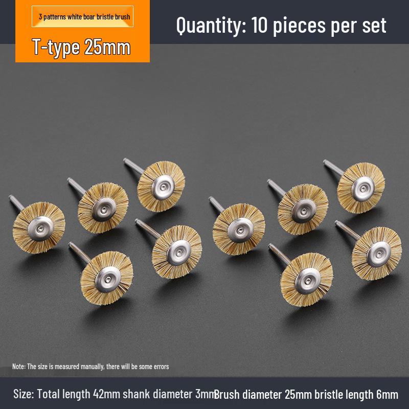 Electric Grinder Steel Wire Brush - Rust & Polishing Head for Walnut & Wenwan Grinding, Steel & Electric Brush.