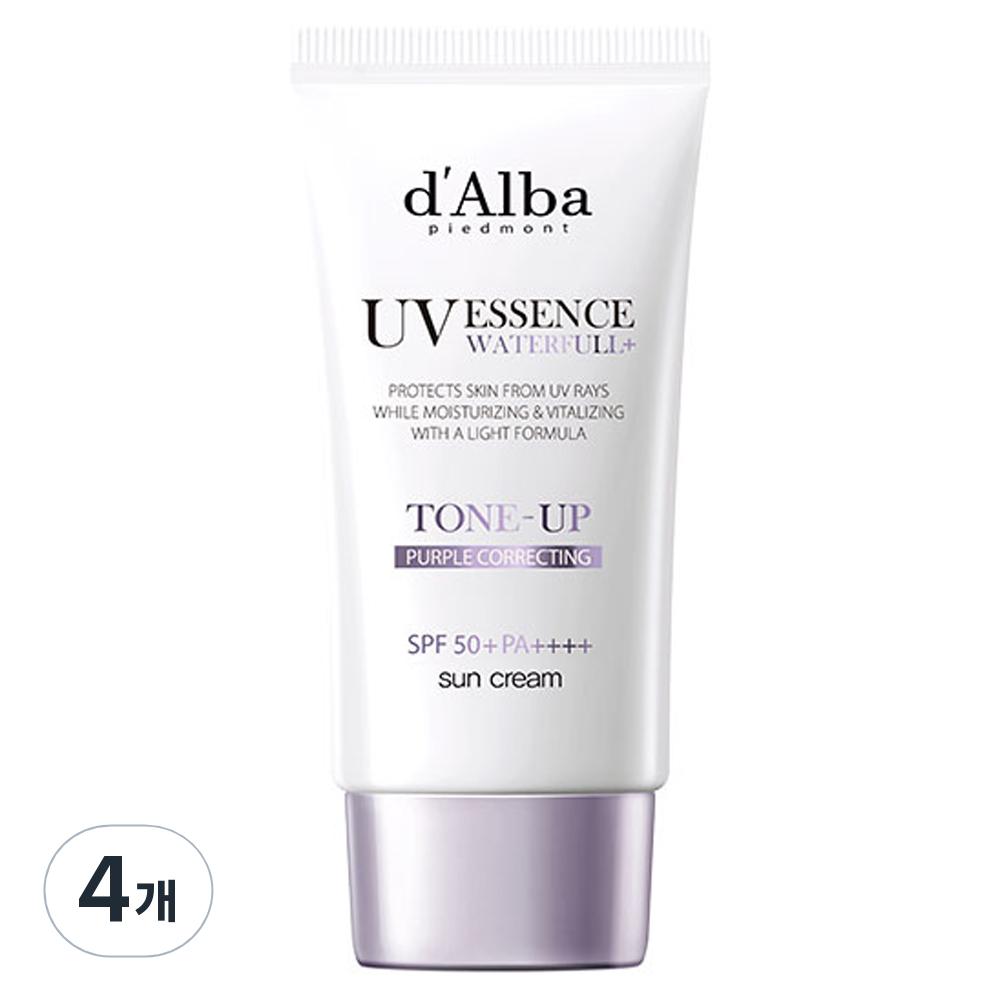 

d Alba waterful Purple Tone-Up Sun Cream SPF50+ PA++++, 50 мл, 4 шт.
