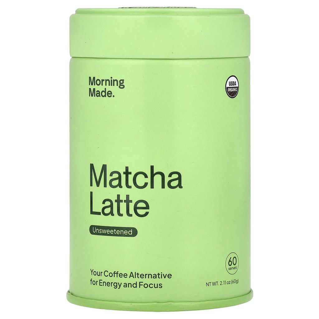 Morning Made, Matcha Latte, Pure Matcha, 60g (2.11oz)