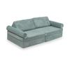 Montessori Comfort Corduroy Mini Play Sofa Light Mint
