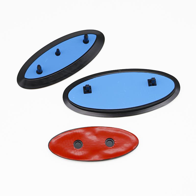 9.5cm 11.5cm 13cm ABS Emblème Badge Capot Avant Coffre Arrière Pour Ford Focus Ranger Fiesta Pièces de Rechange Auto Mondeo Escape Kuga R4W