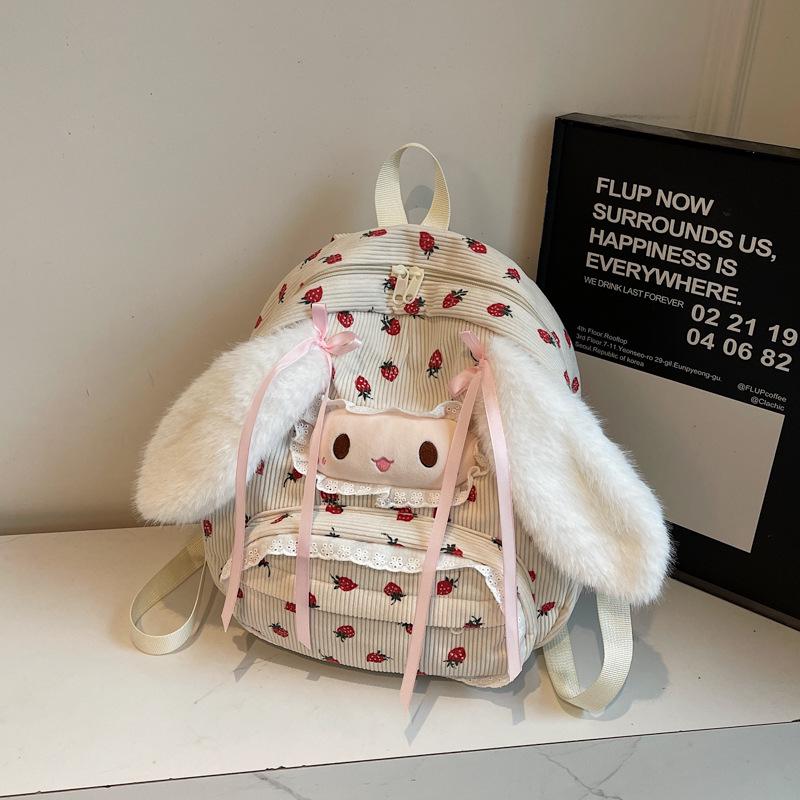 Girls' Lightweight Double Shoulder Backpack for School and Travel