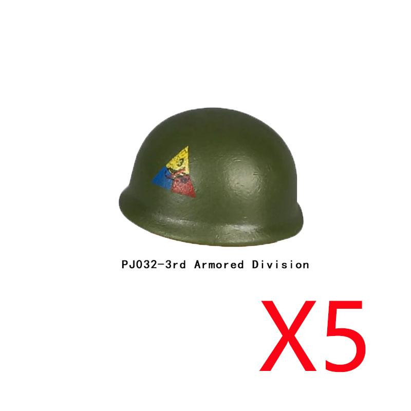 Military Figure MOC Building Block Accessories Vest Equipment Soviet American Soldier Helmet Hat Kit Mini Brick Toy Gift K48