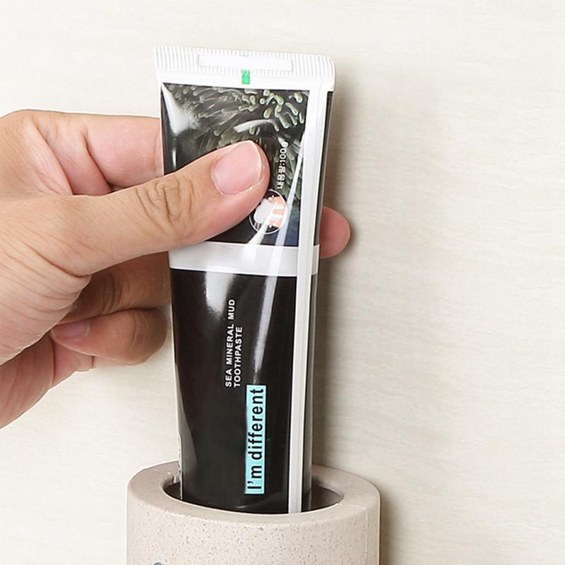 Stoarcătoare Automate de Pastă de Dinți de Uz Casnic Tip Stick-Up Degradabile Paie de Grâu Produse de Baie