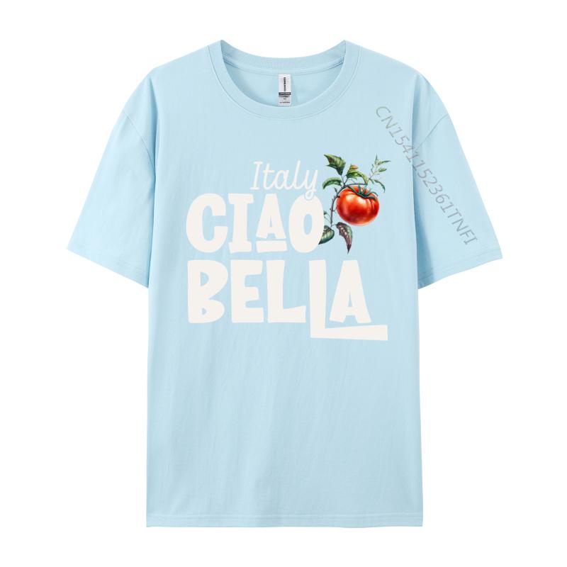 Italian Flair Italy Garden Funny Fitness Tight Cotton Fabric Camisa Unisex Tees Design TShirts Cheap Tshirts