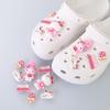 DIY Kuromi Cartoon Shoe Charms & Detachable 3D Flower Buckles