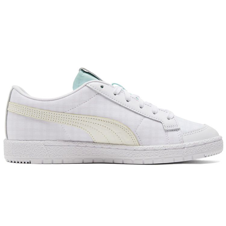 Puma Ralph Sampson 70 Lo Layer Retro Casual Low Top Sneakers Unisex Sneakers White Yellow 383540-01