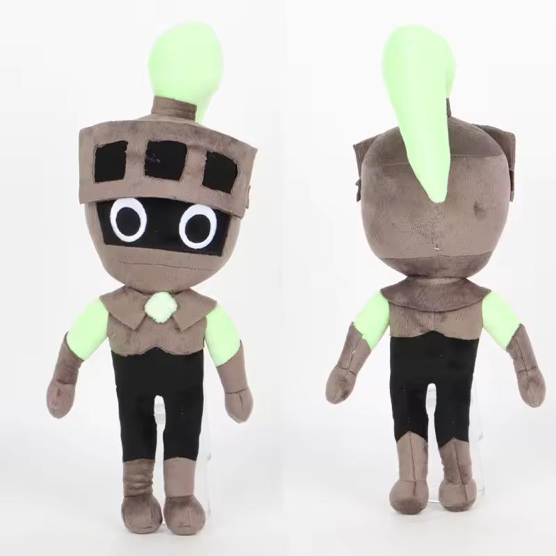 1pc Cute Dandy’s World Gourdy Plush Toys XMAS Game Pumpkin Stuffed Doll Birthday Holiday Gifts Toys for Room Decoration