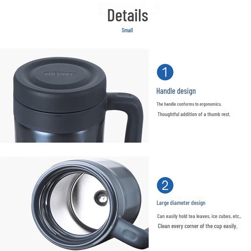 Thermos TCMN-600 Stainless Steel Insulated Office Mug
