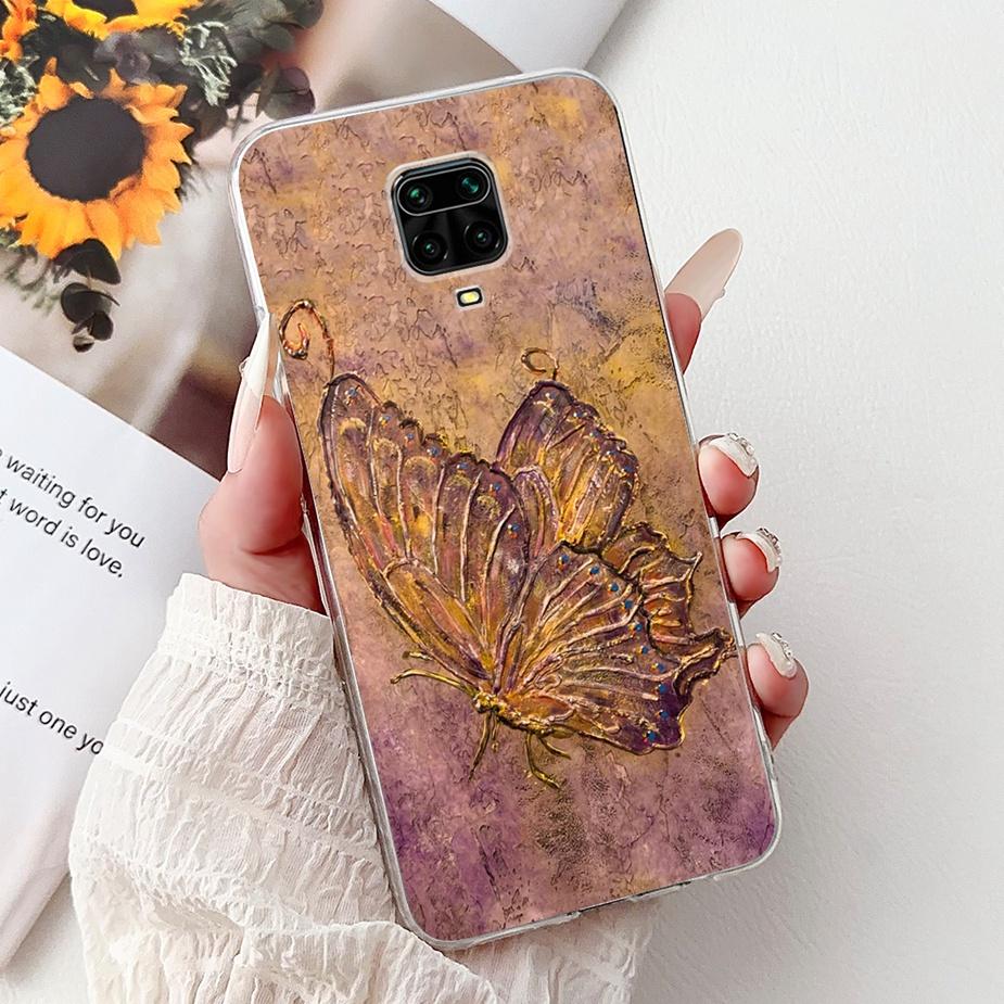 For Xiaomi Redmi Note 9 Pro Case Luxury Painted Cover Soft Silicone Phone Case For Redmi Note 9 Pro Max Note9 S 9S Fundas Bumper