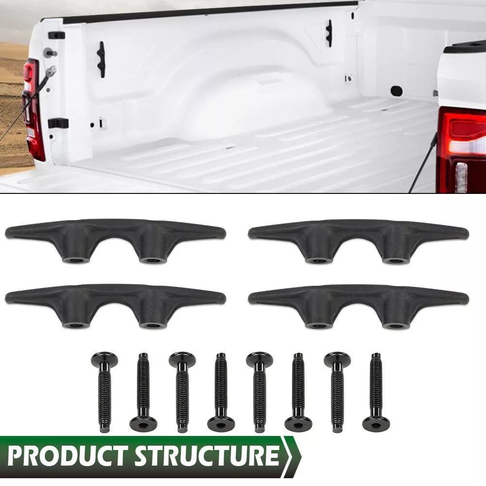 4PCS Car Bed Tie Down Hooks W/Bolts Fit For 2019-2022 Dodge Ram 2500 55276735AB
