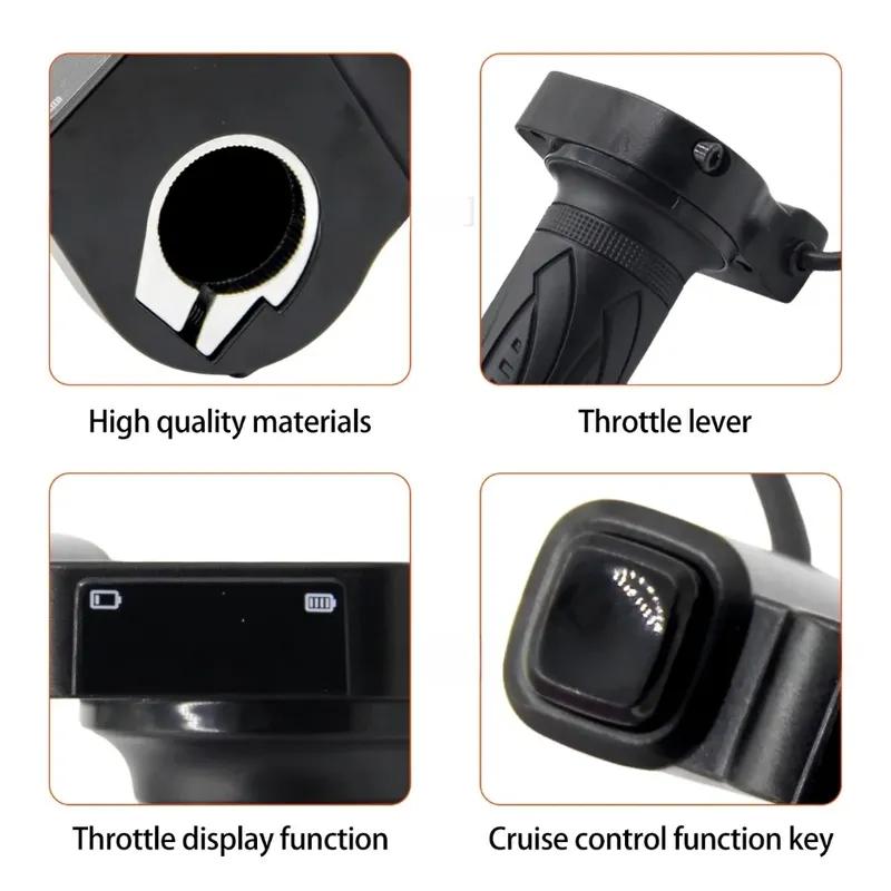 Electric Vehicle Speed Control Throttle 48V 6-Pin Throttle DY16 For Jetson Haze Folding Bike Cruise Control LCD Display Throttle