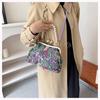 2026 Spring Retro Floral Shoulder Bag: Versatile & Trendy Crossbody for Women