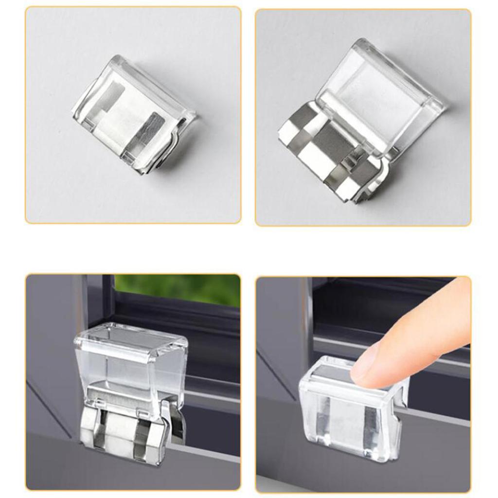 Invisible Leg Shortening Clips Detachable Buckle For Anti-drag Pants Hem Fixing DIY Sewing Craft Window Screen Limiter