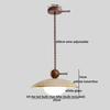 IWHD Wabi Sabi Stil LED Pendelleuchte Möbel Wohnzimmer Schlafzimmer Zubehör Gelber Travertin Hängeleuchte Hängeleuchte