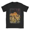 Steel Jeeg Robot T Shirts Men's Cotton Awesome T-Shirt Crew Neck Tee Shirt Short Sleeve Clothing Gift